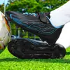 Competencia transfronteriza nueva para niños, deportes de césped al aire libre, entrenamiento, competición, tacos largos, antideslizantes, transpirables, resistentes al desgaste, zapatillas de fútbol, venta al por mayor