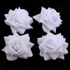 Flor de Cabeza de Rosa de Terciopelo Sintético para Ramillete, Flor de Cabeza, Accesorios para el Cabello, Accesorios de Fotografía, Decoración de Bodas, Materiales DIY