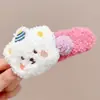 Presilha de bico de pato marrom de cachorro coreano, presilha elegante para coque torcido, presilha de cabelo volumizadora para a parte de trás da cabeça, acessório de cabelo de alta qualidade