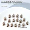 Urso Estrela de Natal Acessórios de Arte para Unhas em Liga Metálica Venda Quente Transfronteiriça Urso Unhas Postiças Unhas Postiças DIY Acessórios Manuais