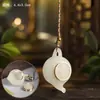Bolsa de dinheiro de pedra luminosa, bolsa para prosperidade, sachê luminoso, pingente portátil, decoração de quarto, item colecionável para manuseio