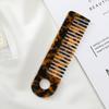 Venda Quente da Amazon Moda Europeia e Americana Placa de Ácido Acético Pente de Cabelo Pente Anti-estático Exquisitos Acessórios de Cabelo de Mármore Mulheres