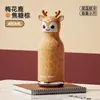 Copo Térmico Infantil Cabeça de Animal Desenho Animado Aço Inoxidável 316 de Alto Valor Fofo com Canudo Copo de Água Portátil para Escola