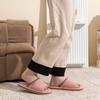 Puxi Youran Zapatillas de Algodón Silenciosas para Pareja, Hogar Interior, Antideslizantes, de Algodón y Lino, Absorbentes de Sudor, Fregona de Piso
