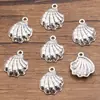 Variedad de Accesorios para Joyería DIY de Aleación, Encanto de Vida Marina, Caracola, Delfín, Pulpo, Caballito de Mar, Colgante de Tortuga