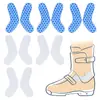 Parche Curvo de Gel Equipo Protector de Esquí Almohadilla de Gel Autoadhesivo Accesorios para Botas de Esquí Acolchado Suave Anti-Golpes Parche Protector de Tobillo