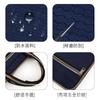 Bolso Satchel Impermeable de Tela Oxford Ampliado para Archivos Bolso para Archivos de Doble Capa Bolso para Archivos de Gran Capacidad
