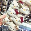 Lindo Estampado de Leopardo Lazo Gato Kt Muñeco de Peluche Dibujos Animados Lazo para el Cabello de Niños Muñeco de Máquina de Garra Diadema para Niña