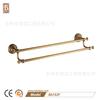 Accesorios de Ferretería para Baño Retro Europeos y Americanos Transfronterizos Toallero de Barra Única Toallero de Baño de Doble Capa Estante de Almacenamiento de Pared