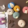 Lana merino importada de Australia de estambre transfronterizo, hilo de lana mezclada de 4 hebras de tejido a mano grueso que no hace bolitas al por mayor