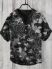 Estación Independiente de Amazon Nueva Camisa de Punto Irregular con Cuello en V para Hombre Camisa para Hombre Impresión 3D Nuevas Explosiones Camisa para Hombre TEMU