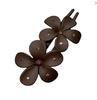 Flor de Strass Parte de Trás da Cabeça Elegante Presilha de Agarre Grampo de Cabelo para Mãe Grampo de Cabelo Novo Estilo Presilha de Bico de Pato Acessórios de Cabelo Presilha de Uma Palavra Feminina