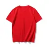 Camiseta Masculina com Ombro Caído Cor Lisa Camada Base Roupa Masculina Tendência Uniforme de Classe Pré-venda Tops Verão Marca Tendência Branco Puro Manga Curta