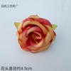 Simulação rosa flor cabeça diy material feito à mão decoração de casamento pequena flor camélia pano de seda rosa cocar chapéu broto