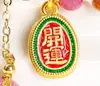 Jingde Joyería Aleación Antigua Colgante Pequeño Goteo de Aceite Fortuna Paz Colgante Colección Alta Retención de Color Accesorios DIY Venta al por Mayor
