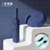 Guarda-chuva automático para sol e chuva feminino de uso duplo proteção solar proteção UV guarda-chuva de cola preta logo publicitário imprimível