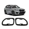X5 Guerrero Negro Garganta de Cola de Metal Adecuada Garganta de Cola Modificada para Serie 7X3 Serie 5 Decoración Marco Serie 3 BMW Serie Otros