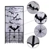Estilo de Comercio Exterior Europeo y Americano Combinación de Encaje Negro Camino de Mesa de Halloween Mantel de Telaraña de Halloween Tela Decorativa para el Festival de Fantasmas
