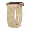 Adecuado para Apple Watch Ultra2 Correa de Silicona en Relieve, Pulsera de Silicona Rosa Grande Apple 11ª Generación en Stock