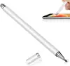 Lápiz Táctil Universal para Pantalla de Tableta Lápiz Estilete 2 en 1 para IPhone IPad Tableta Lápiz Táctil Capacitivo para Teléfono Samsung Android