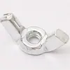 Porca Borboleta de Aço Inoxidável 304, Porca Borboleta Galvanizada M3M4M5 Apertada à Mão, Tampa de Parafuso em Forma de Chifre Atacado