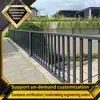 Venta Directa de Fábrica Barandilla de Aleación de Aluminio Valla de Patio de Villa Barandilla Anticolisión de Puente Valla de Zona Residencial Barandilla de Carretera