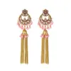 Pendientes Exagerados con Borlas Estilo Bohemio Retro Diseño de Nicho para Mujer Joyería para Orejas Estilo Étnico Pendientes Exóticos