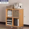 Gabinete de celosía partition de mesita de noche semi-cerrado gabinete de almacenamiento de dormitorio estante de almacenamiento de estantería de mesita de noche almacenamiento de extremo de cama de piso ocho compartimentos