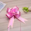 49 flores de tirón suministros para celebración de bodas cinta de lazo caja de regalo de boda empaque decoración de coche de boda tirador de manija de puerta flores de tirón al por mayor