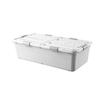 Caja de Almacenamiento Debajo de la Cama Plástico Productos para el Hogar Caja de Almacenamiento Multicapa Artefacto Caja de Almacenamiento Cajón Con Ruedas Caja Debajo de la Cama