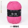 Yimian hilo de algodón lechero de 4 cabos grosor medio ovillo venta al por mayor material kit DIY tejido a mano zapato de ganchillo muñeca suéter