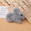 Novo Coelho de Jade Boneca de Pelúcia Tricotada Broche DIY Material Chapéu Luvas Grampo de Cabelo Pingente Acessórios Venda por Atacado