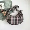 Bolsa Tote Transversal de Grande Capacidade Bolsa de Mão Simples para o Dia a Dia Feminina Moda Verão 2025 Nova Bolsa de Ombro para o Dia a Dia
