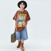 Hip Hip Hop Marca de Moda Ropa Infantil Traje de Verano Suelto de Moda para Niño Disfraz de Batería de Hip Hop para Niño