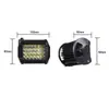 Luz de Trabajo LED para Coche de 72W y 4 Filas Luz para Vehículo Todoterreno Luz para Reparación de Automóviles Modificación de Luz de Techo Foco de Ingeniería Venta Caliente Transfronteriza