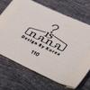 Etiqueta de lavado diseño marca registrada etiqueta de tela de algodón al por mayor ropa para niños ropa de mujer etiqueta impresa etiqueta de cuello diseño creativo etiqueta de lavado