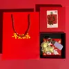 Llavero de oveja de oro puro 999, trae riqueza y prosperidad, adecuado para el Año de la Oveja, cadena para teléfono de oro, charm para bolso, regalo de negocios