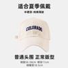 Gorra de Béisbol Bordada con Letra Simple Estilo Americano Vintage para Mujer, Texturizada con Lija, Parte Superior Suave, Todas las Combinaciones, Gorra Pequeña para Cara, Moderna para Hombre