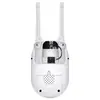 Câmera lâmpada a7 luz dupla visão noturna colorida wifi sem fio HD interna e externa monitoramento de segurança transfronteiriço de 360 graus