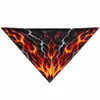 Bandanas e lenços triangulares de estimação personalizados de alta qualidade com impressão de marca, embalagem em caixa de presente, processamento personalizado de fabricante de suprimentos para animais de estimação