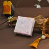 2026 Caja de Empaque de Papel Cubierta Cielo y Tierra Estilo Chino Caja de Regalo Colgante de Brocado Colorido Exquisito Caja de Empaque para Peine