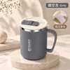 Taza de acero inoxidable 304 con tapa, taza de café de doble pared, vaso para beber para uso en la oficina, taza de té elegante