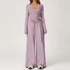Conjunto de yoga TK Amazon transfronteiriço escovado, secagem rápida, costas bonitas, conjunto esportivo de regata, roupas casuais para corrida e fitness para mulheres