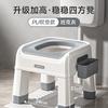 Inodoro de cuclillas doméstico Cambiador de asiento de inodoro Estante Taburete para inodoro de cuclillas para mujeres embarazadas Artefacto para cuclillas para niños Taburete para cuclillas Taburete