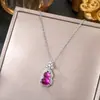 Cadena de clavícula de acero de titanio estilo retro nacional moda candado de paz de jade colgante de izaje todo partido temperamento accesorios de estilo chino de alta calidad