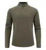 Esportes ao Ar Livre 2026 Nova Camiseta Térmica Antibacteriana com Gola Alta, Secagem Rápida, Respirável e que Absorve a Umidade, Manga Longa