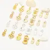 Accesorios de Colgante para Pulsera de Conservación de Color Chapados en Oro de 18 Quilates, Colgante de Ábaco de la Paz, Accesorios de Cuentas para Pulsera DIY, Amuleto de la Fortuna