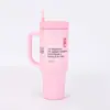Taza de coche Owala Mismo Modelo Transfronteriza Taza de Coche 40 oz Taza de Coche Acero Inoxidable 304 Taza con Aislamiento al Vacío Gran Capacidad Taza con Popote