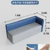 Lounge de Recepción Creativo para Clínicas Dentales e Instituciones de Formación, Mesa de Centro y Juego de Sofás para Sala de Espera