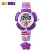 Reloj Electrónico Skmei Moment Beauty Reloj Infantil Creativo de Dibujos Animados con Flores Estudiante Niña Reloj Electrónico Luminoso